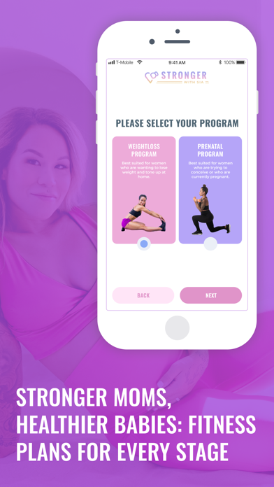 Stronger: Women’s Fitness App Screenshot