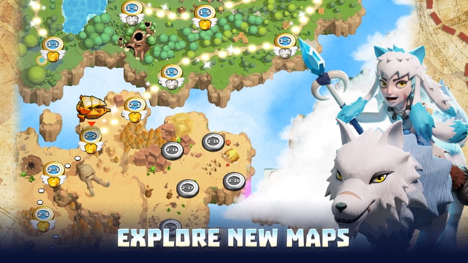 #8. Wild Sky TD:Tower Defense Coop (iOS) 来自: Funovus LLC