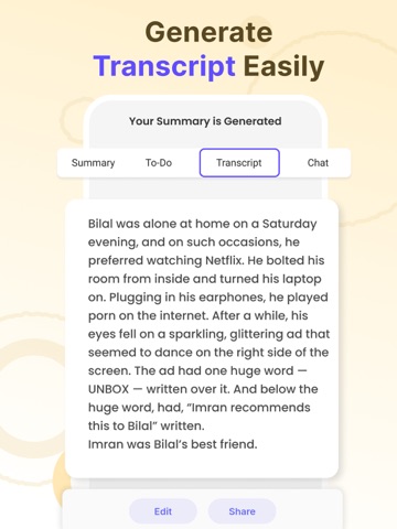 Voice Note Taker・Summary AI iPad screenshot