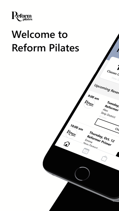 Screenshot 1 of Reform Pilates Pittsburgh App