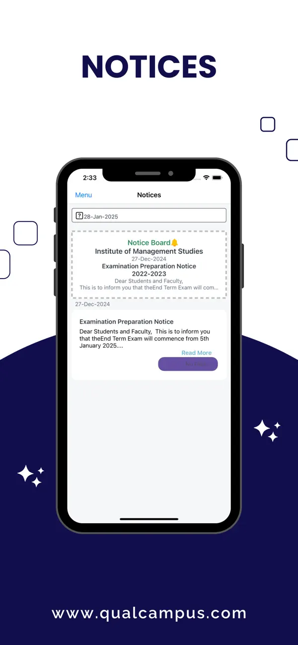 Screenshot #1 pour QualCampus SMSV