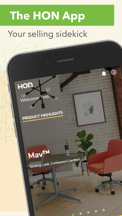 HON Office Furniture Screenshot