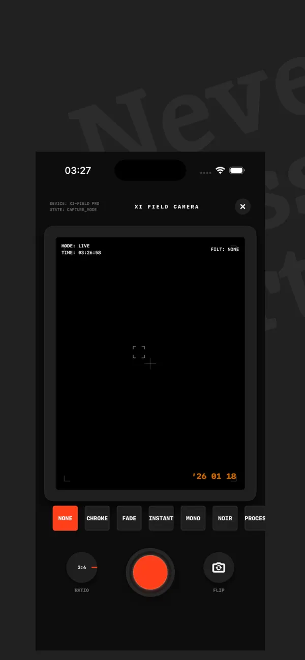 Screenshot #1 pour Camera by Xi