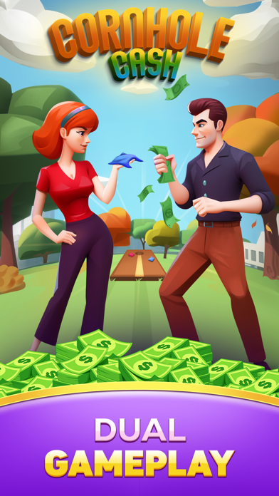 Cornhole Cash: Real Money Game Screenshot