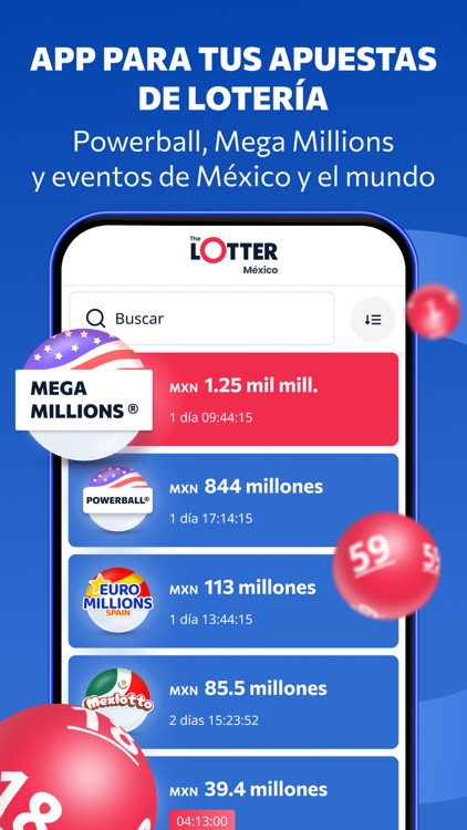 TheLotter MX: Apuestas Lotería