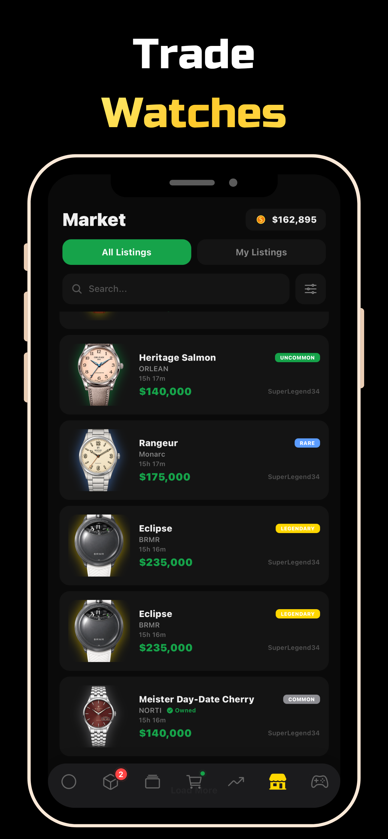 WatchBox: Watch Collector Game