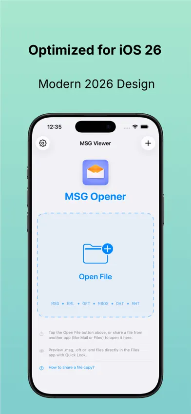 MSG Viewer - Email Opener screenshot 1