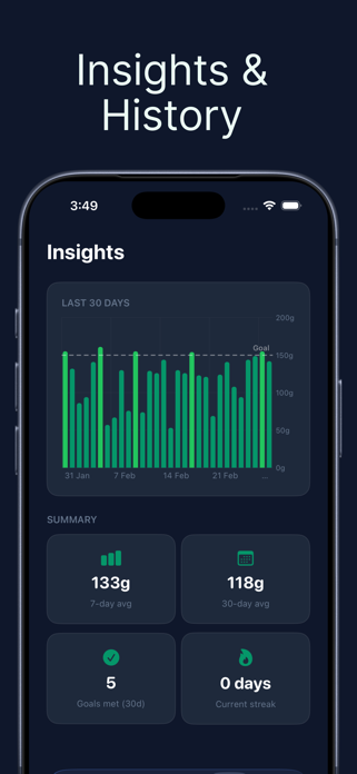 Scoop: Protein Tracker Screenshot 5 of 6
