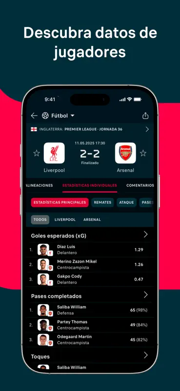 Flashscore: Resultados en vivo screenshot 10 of 10