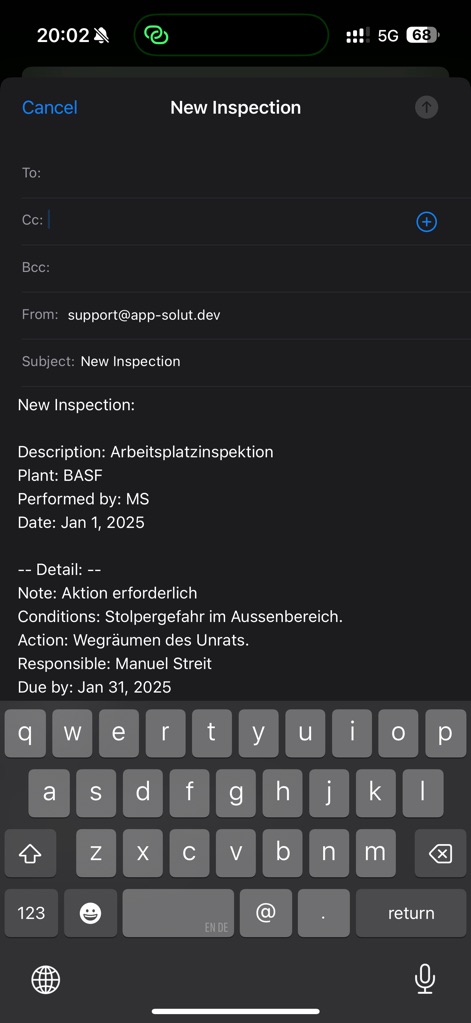 Workplace Inspections - Business App | MWM