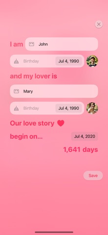 Eventful Days iPhone screenshot
