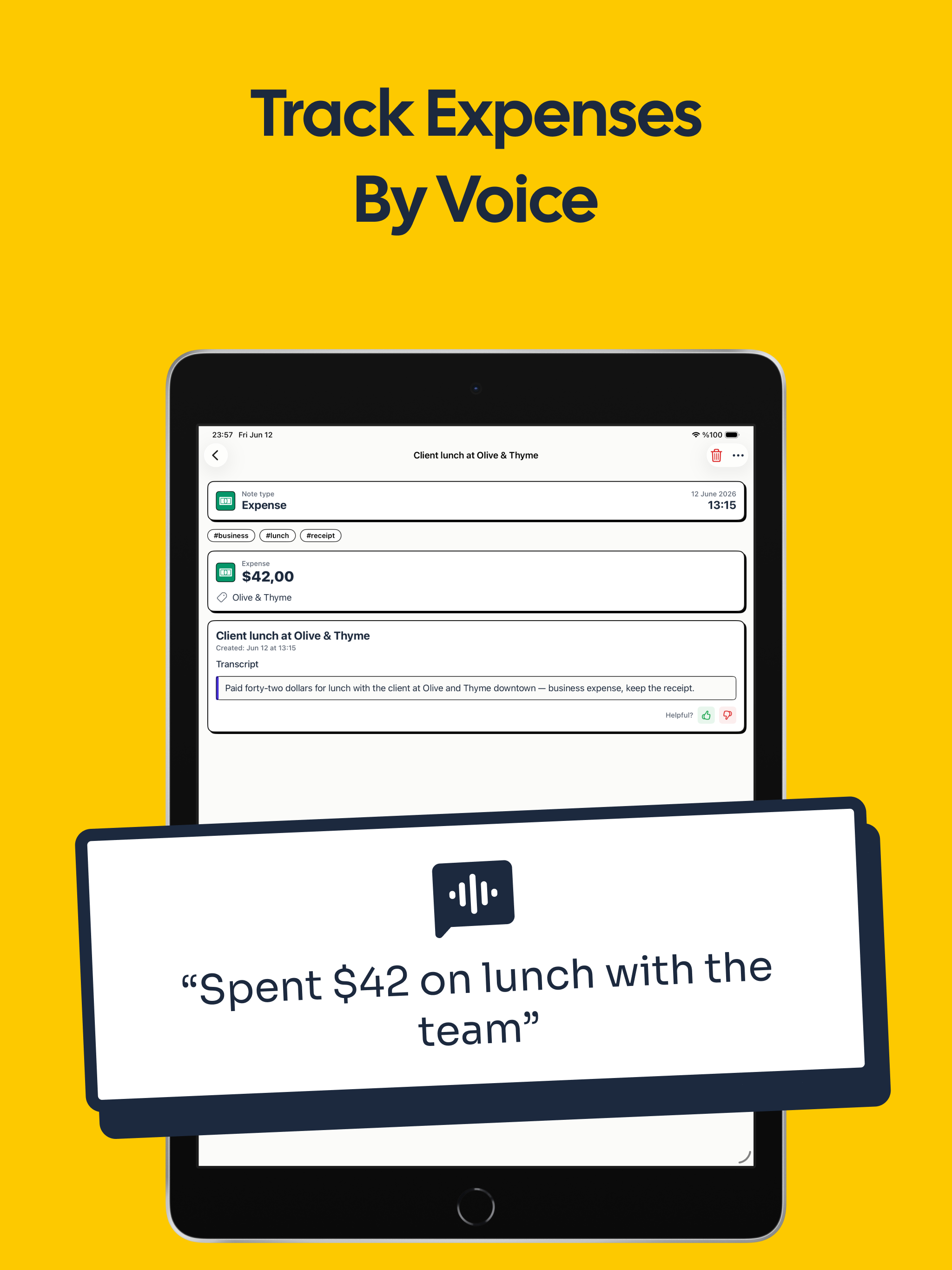 Voice Notes: AI Recorder