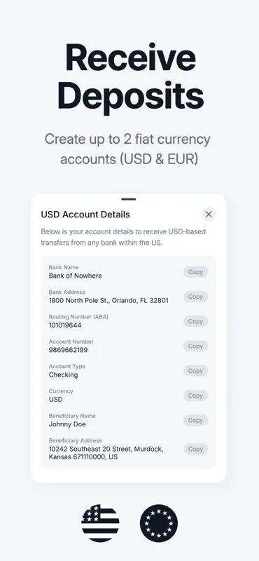 Nubanq: Crypto Wallet Banking screenshot 5 of 10