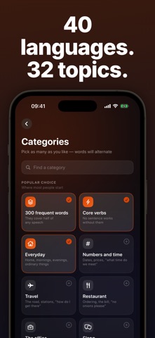 Vocabulary Widget: Zarafa Screenshot 5 of 7