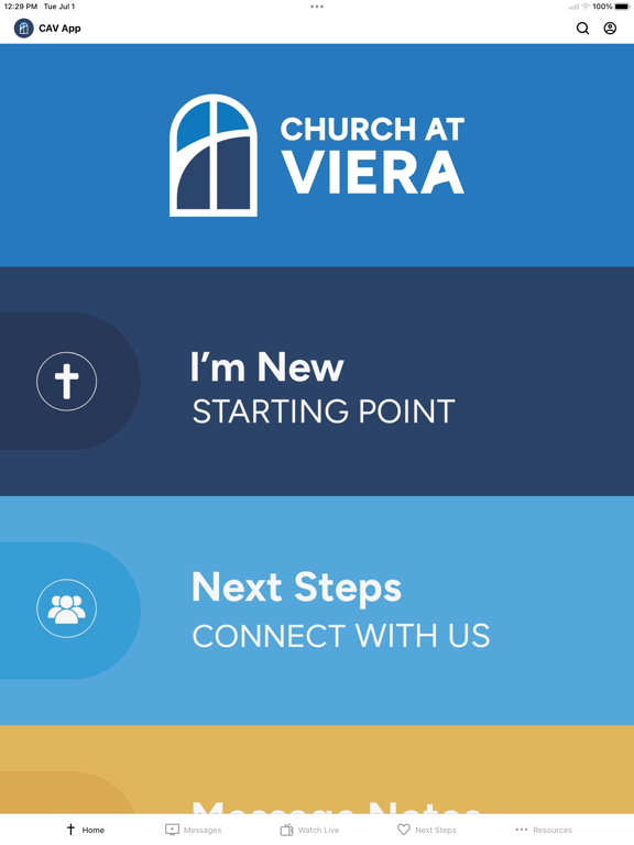 Screenshot #4 pour Church at Viera App