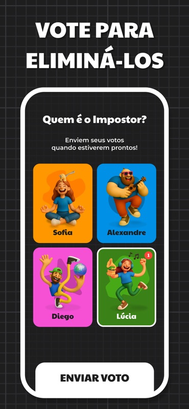 Impostor Quem é Espião: Fakeit screenshot 7