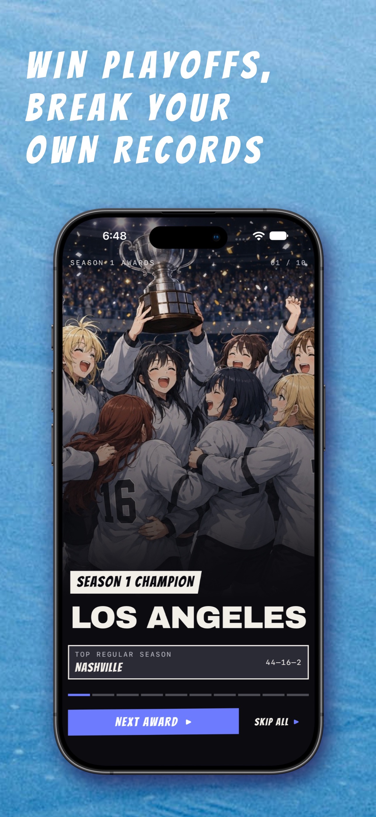 Screenshot 8 of Anime Girls Hockey