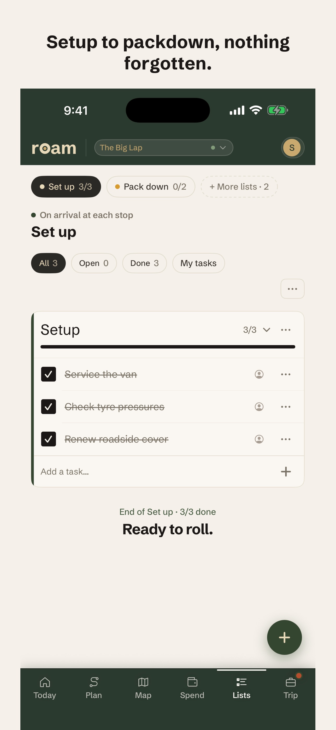 Screenshot 6 of Roam: Road Trip Planner