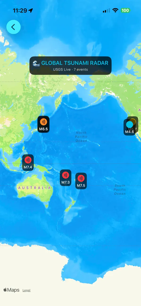 Screenshot #3 pour EGK GeoIQ Tsunami
