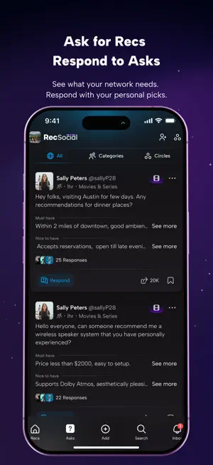 RecSocial screenshot 3