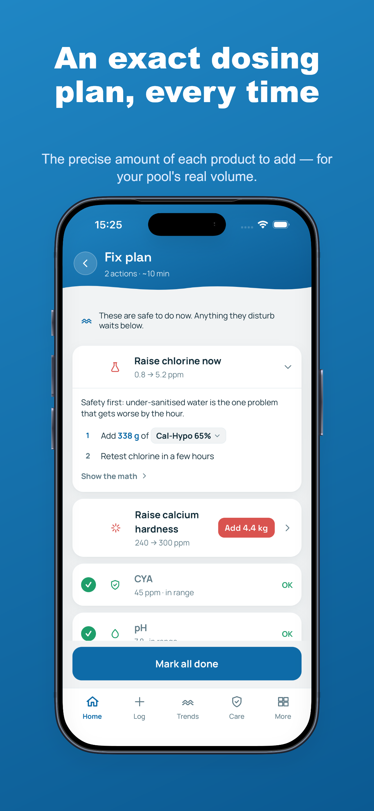 My Pool - Pool Care screenshot 3