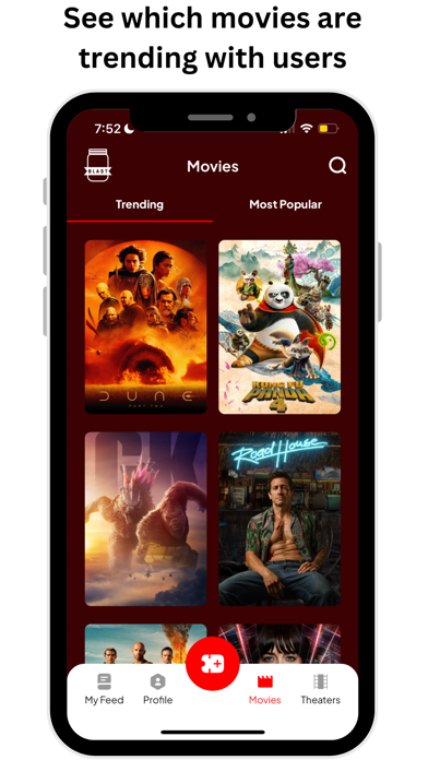 Blast Movie App Screenshot