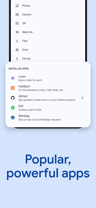 Google Chat: Screenshot 7 von 8