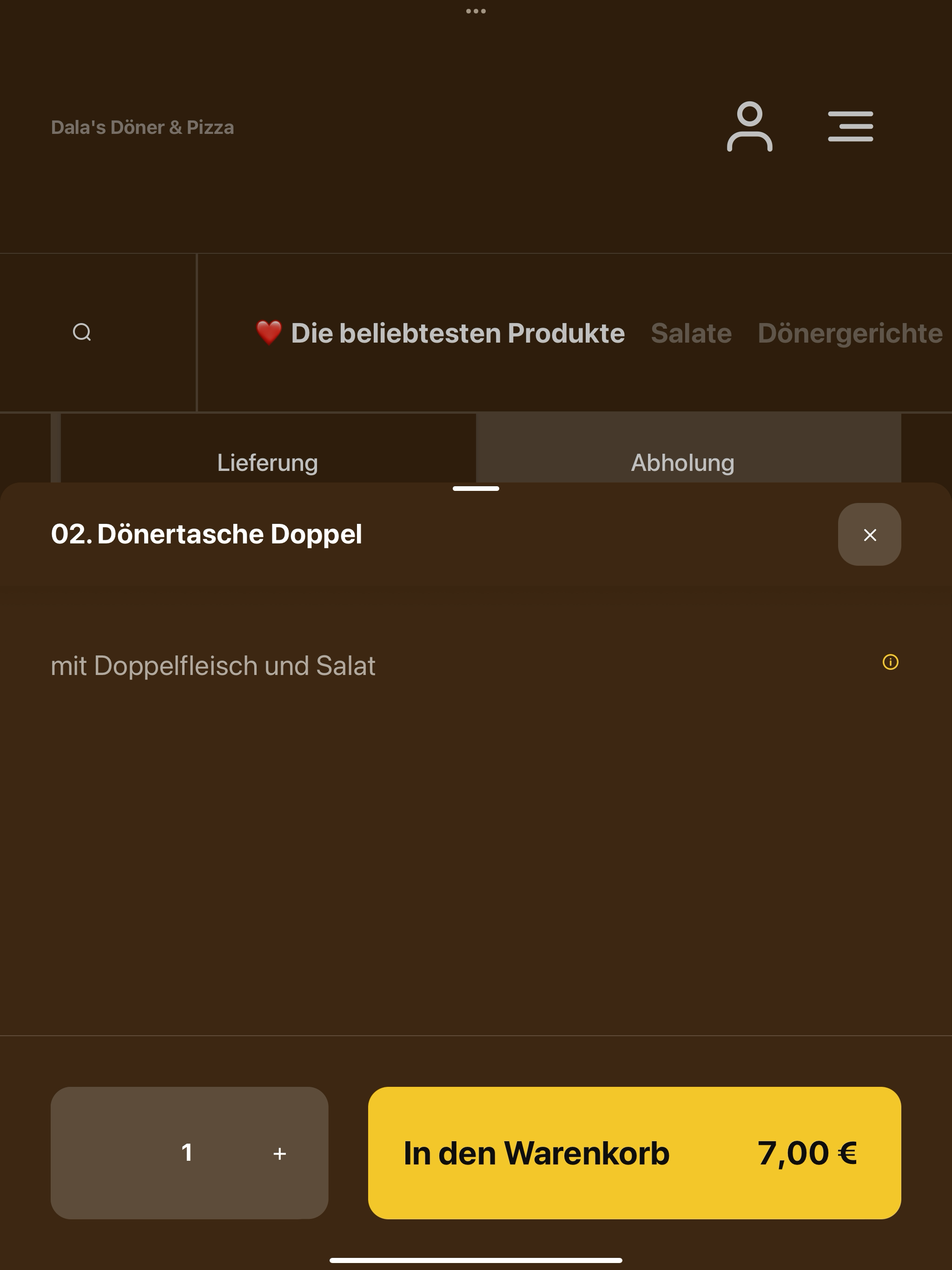 Dala's Döner & Pizza screenshot 8