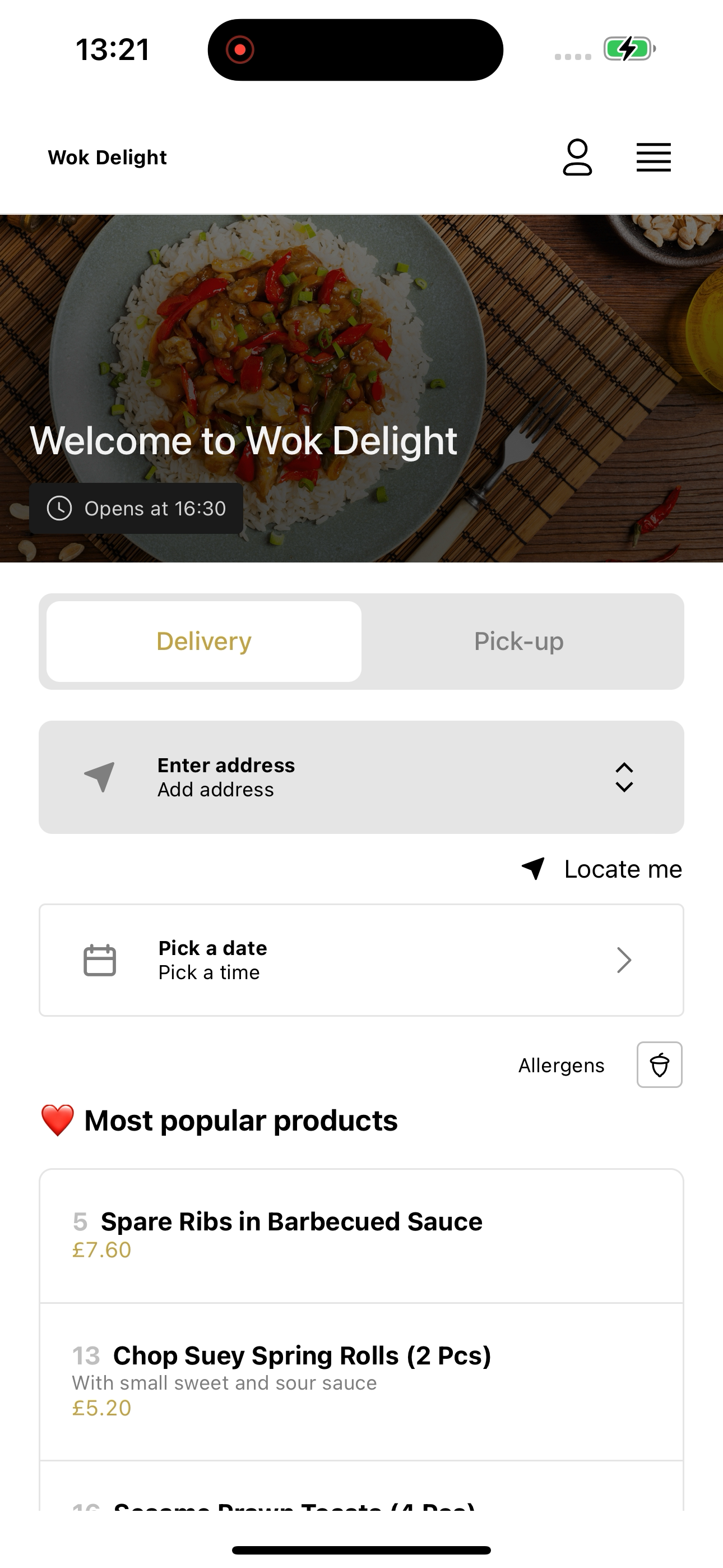 Wok Delight Harrogate
