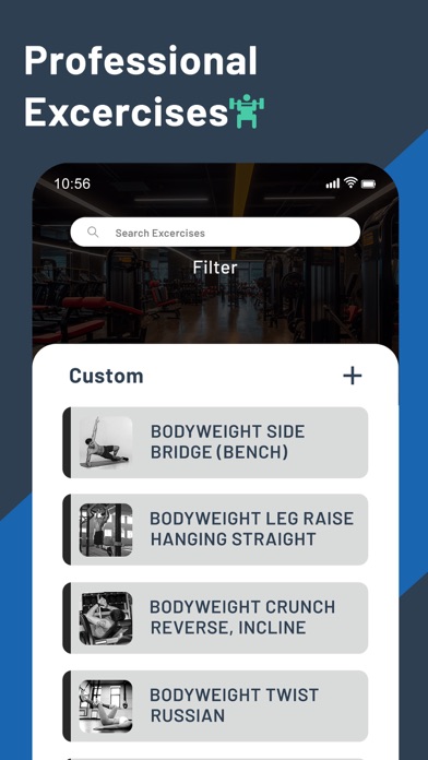 Rony: Muscles Fitness Training Screenshot