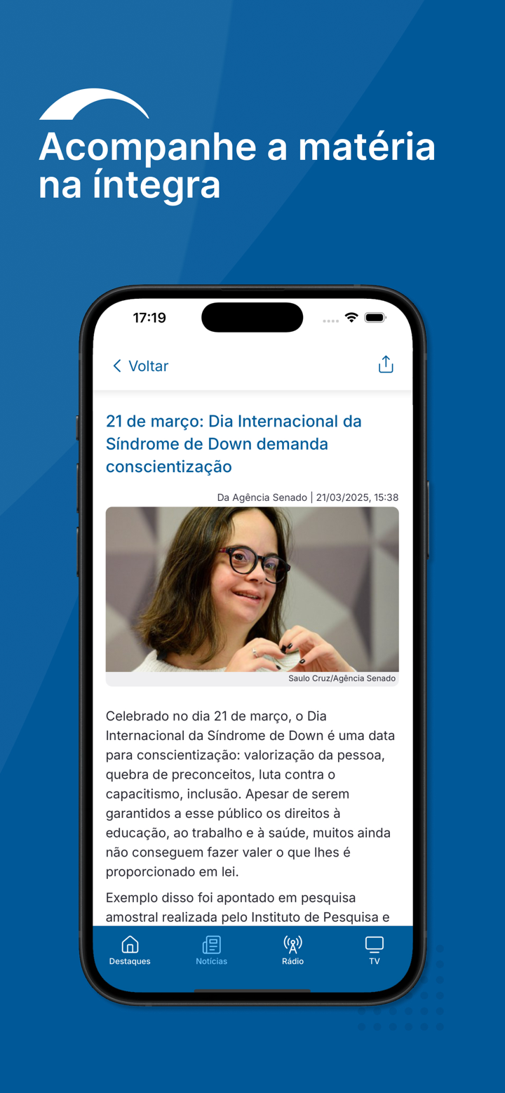 Senado Notícias screenshot 5