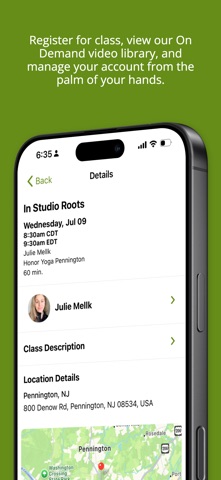 Honor Yoga. screenshot