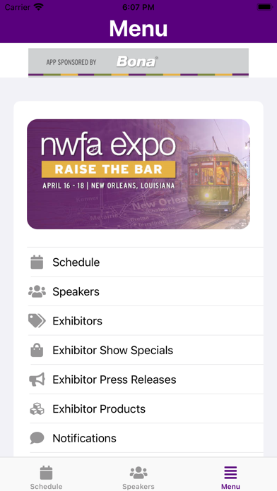 NWFA Expo 2024 Screenshot
