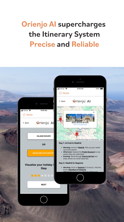 Orienjo: Travel Plan & Book