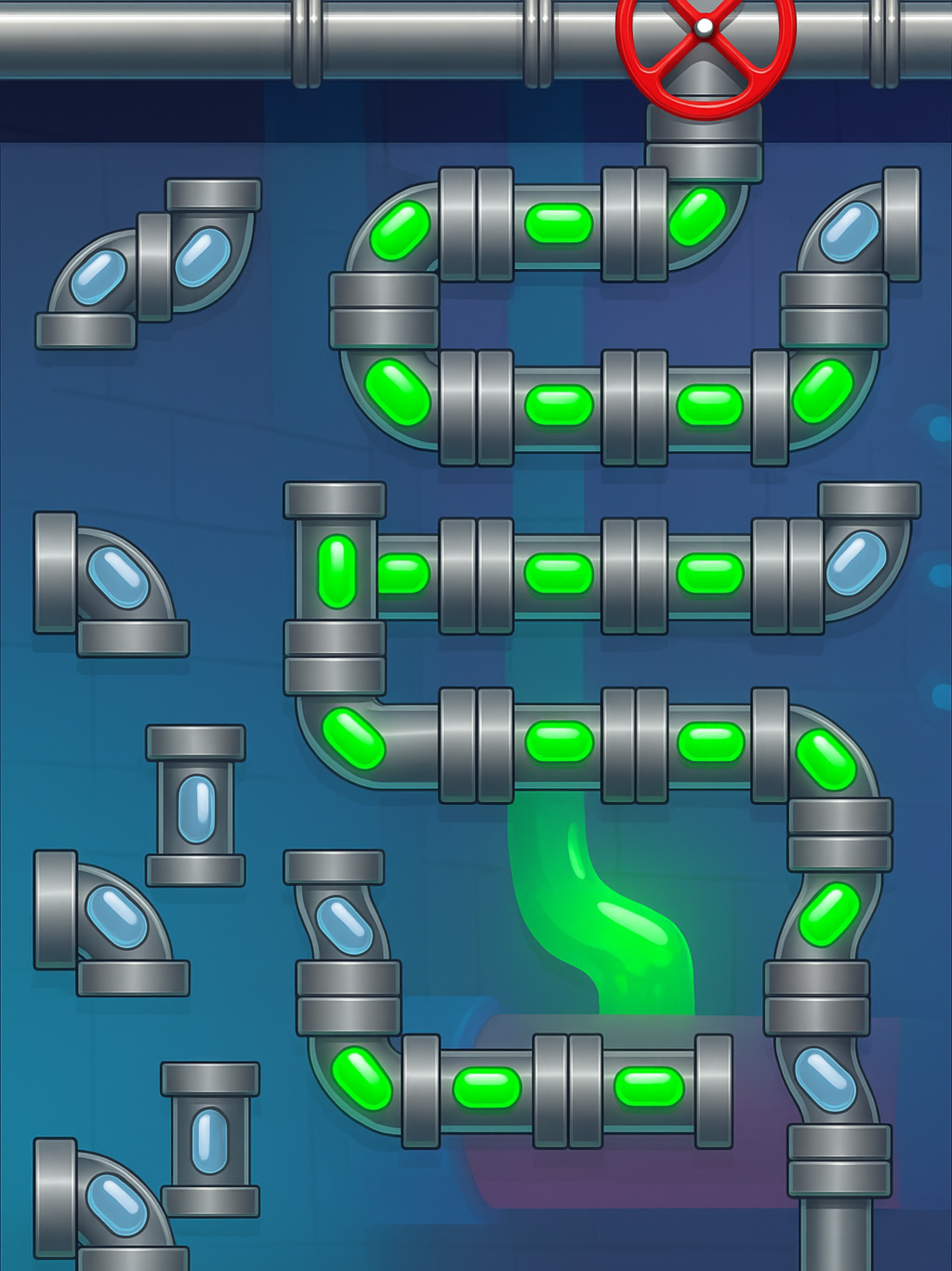 Pipeline Fix - Genius Puzzle