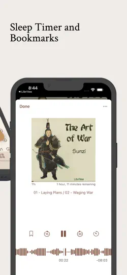 Скриншот LibriVox Audiobooks на iPhone 3