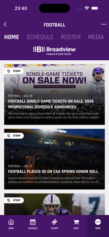 UAlbanySports Screenshot 3 of 3