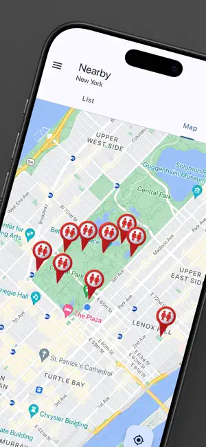 WC Toilet and Restroom Finder screenshot 2
