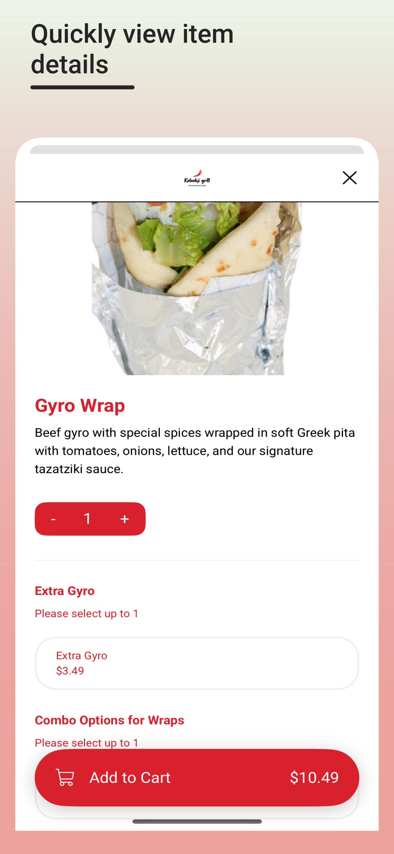 Kababji Grill screenshot 3