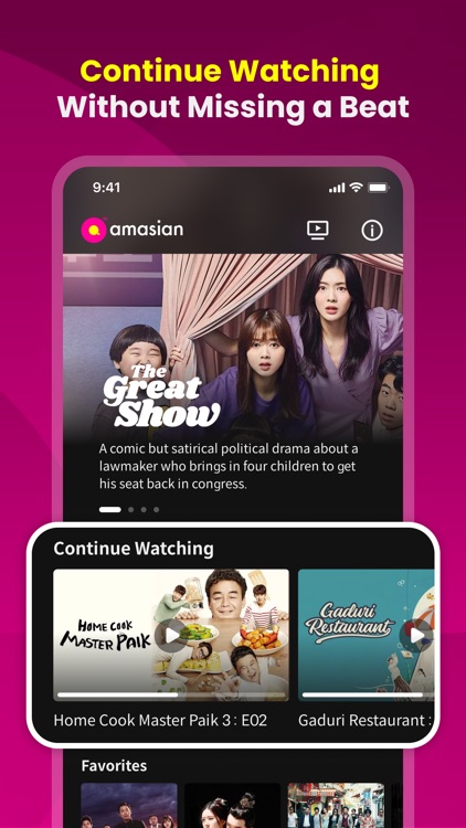 Amasian TV: Live TV & Movies screenshot-3