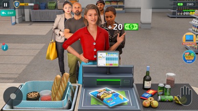 Supermarket Grocery Store Game Screenshot