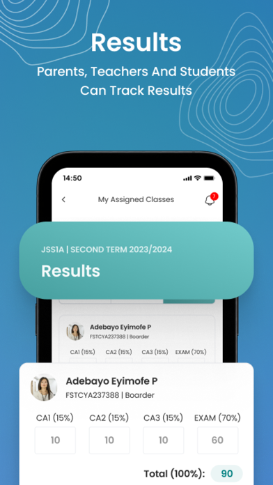 MySkool Portal Screenshot