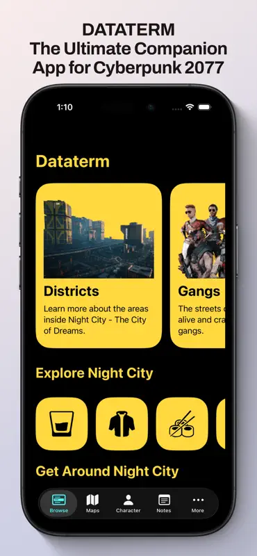 Dataterm for Cyberpunk 2077 screenshot 1 of 10