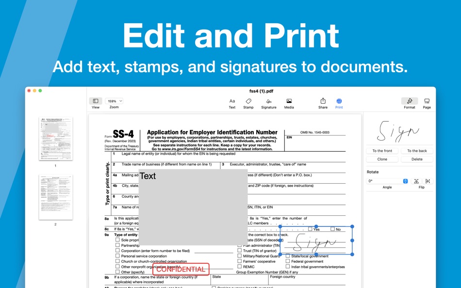 #3. Smart Printer App ® (macOS) 由: Free PDF Inc