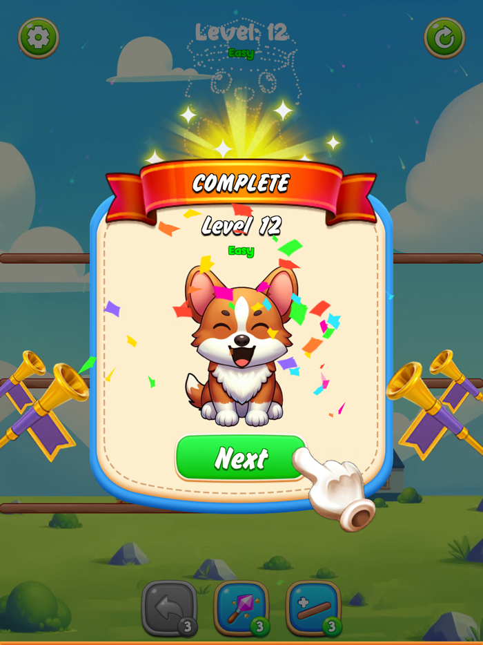 Dog Sort Puppy Puzzle