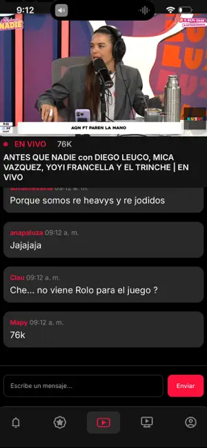 LUZU TV iPhone screenshot 2