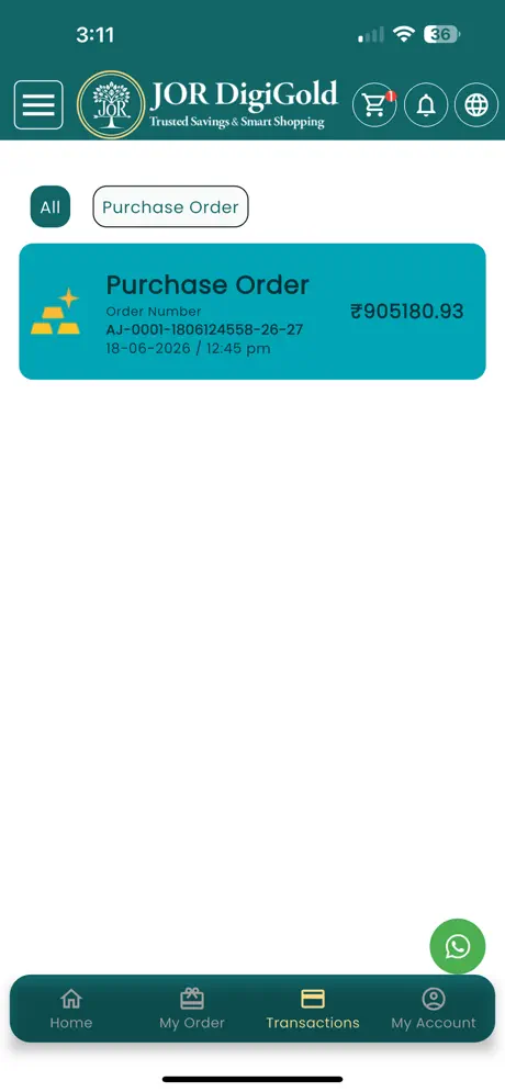 JOR Digigold‑App screenshot 5
