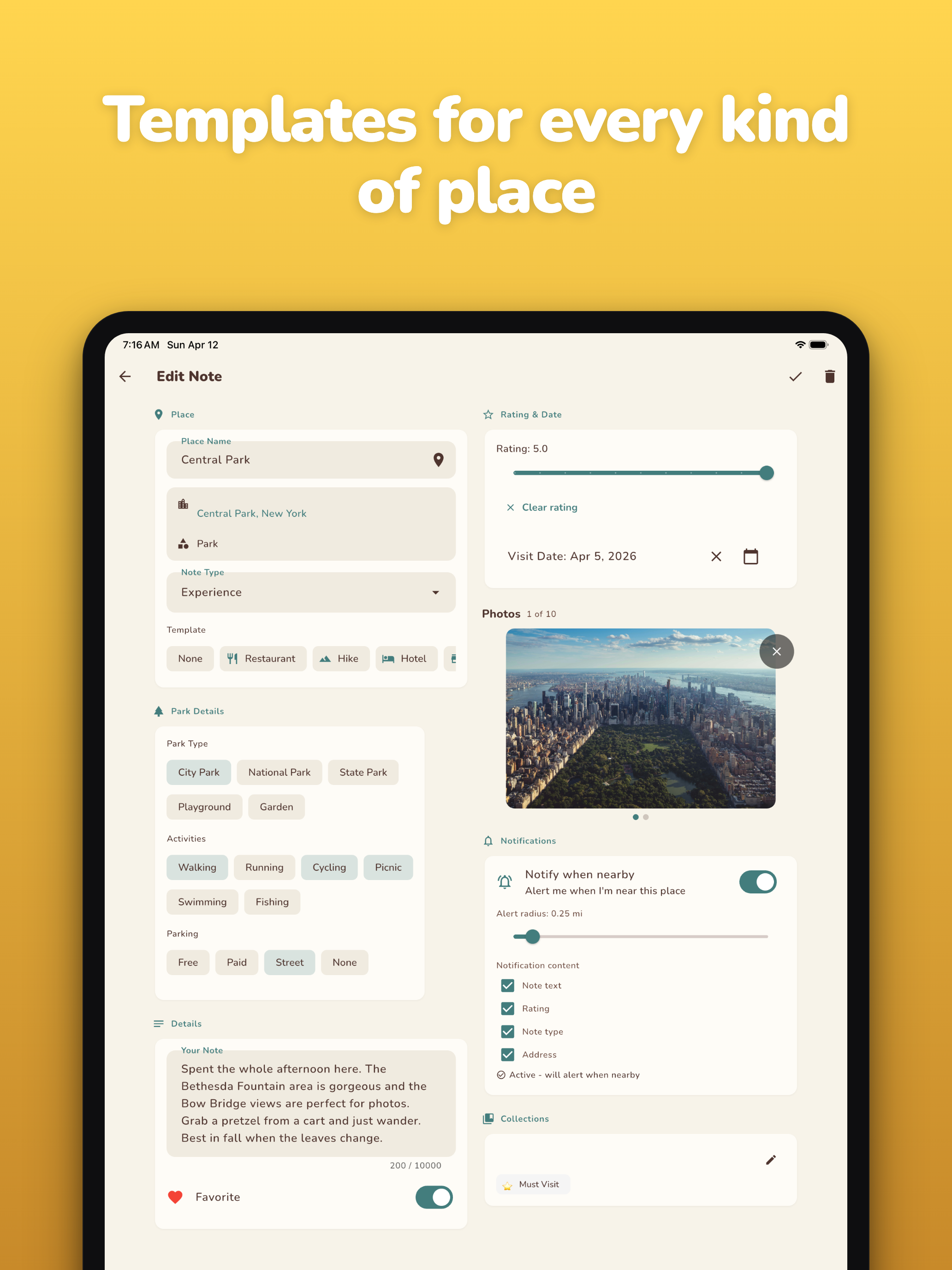 Local Notes: Map Your Memories screenshot 16