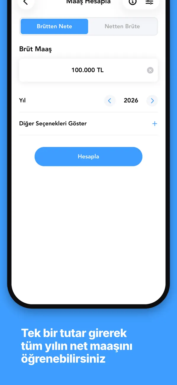 Screenshot #2 pour Maaş Hesaplama