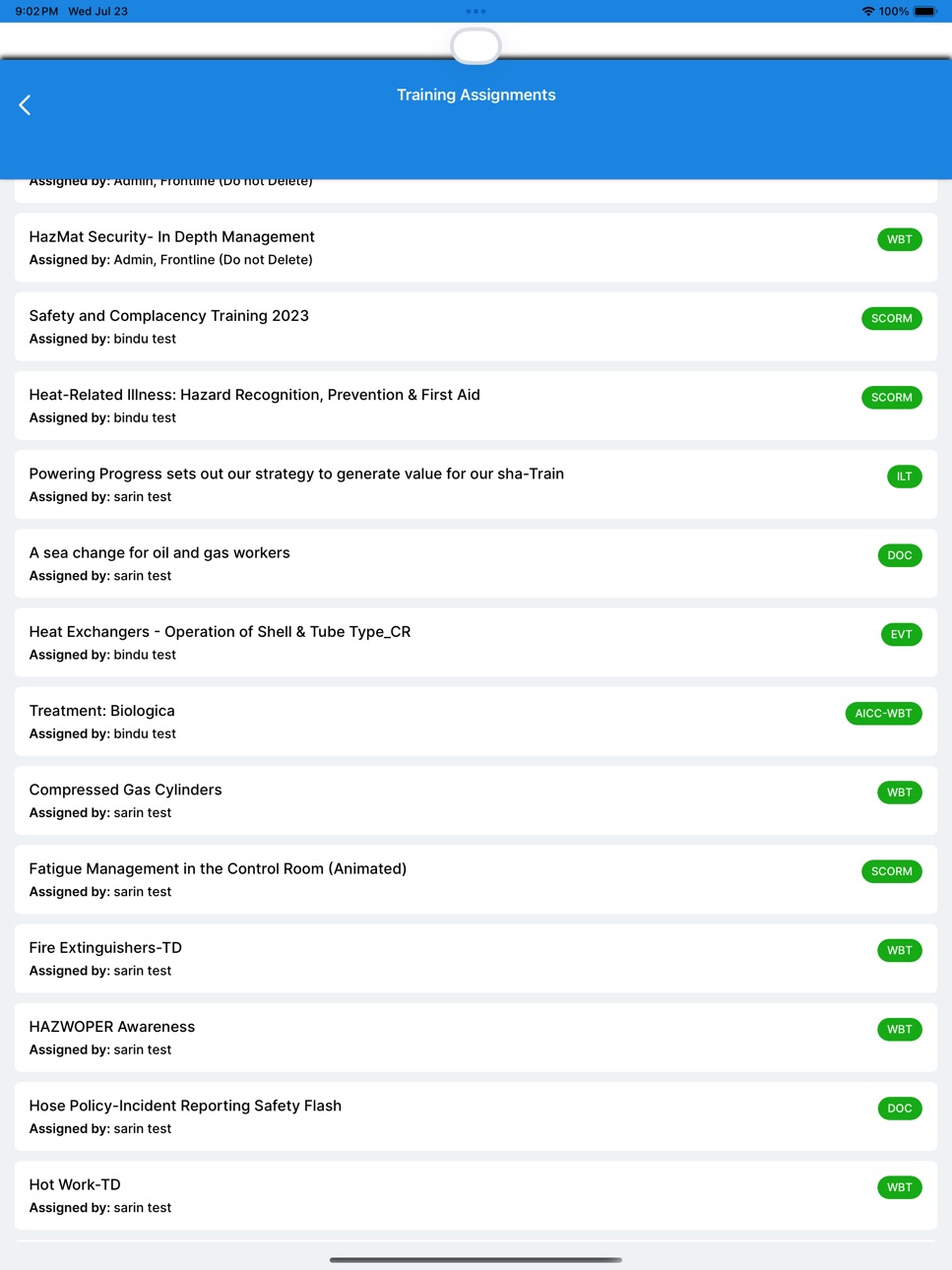 iPad screenshot